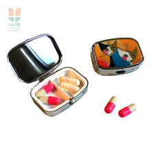 Cats Pill Storage Container